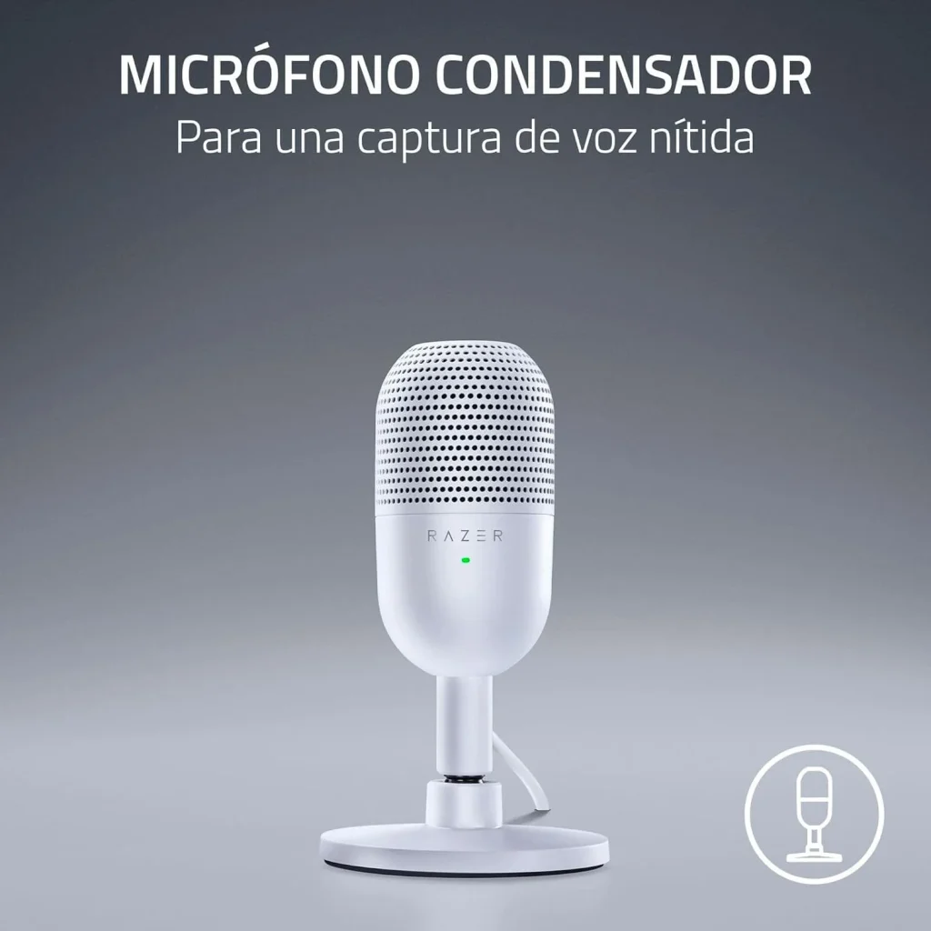 Razer - Microphone - Seiren V3 Mini Compact USB for