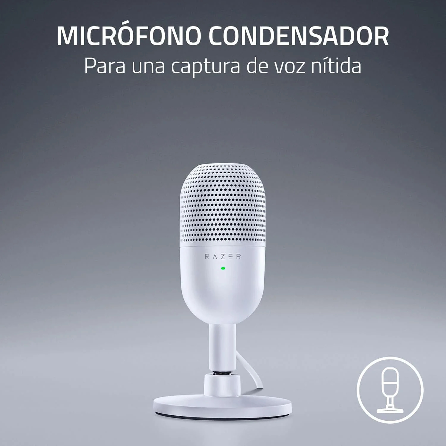 Razer - Microphone - Seiren V3 Mini Compact USB for